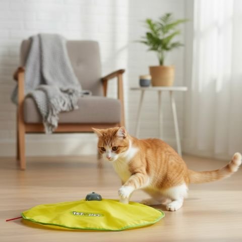 Jouets interactifs Chat | Tapis de jeu interactif - Chatjouets