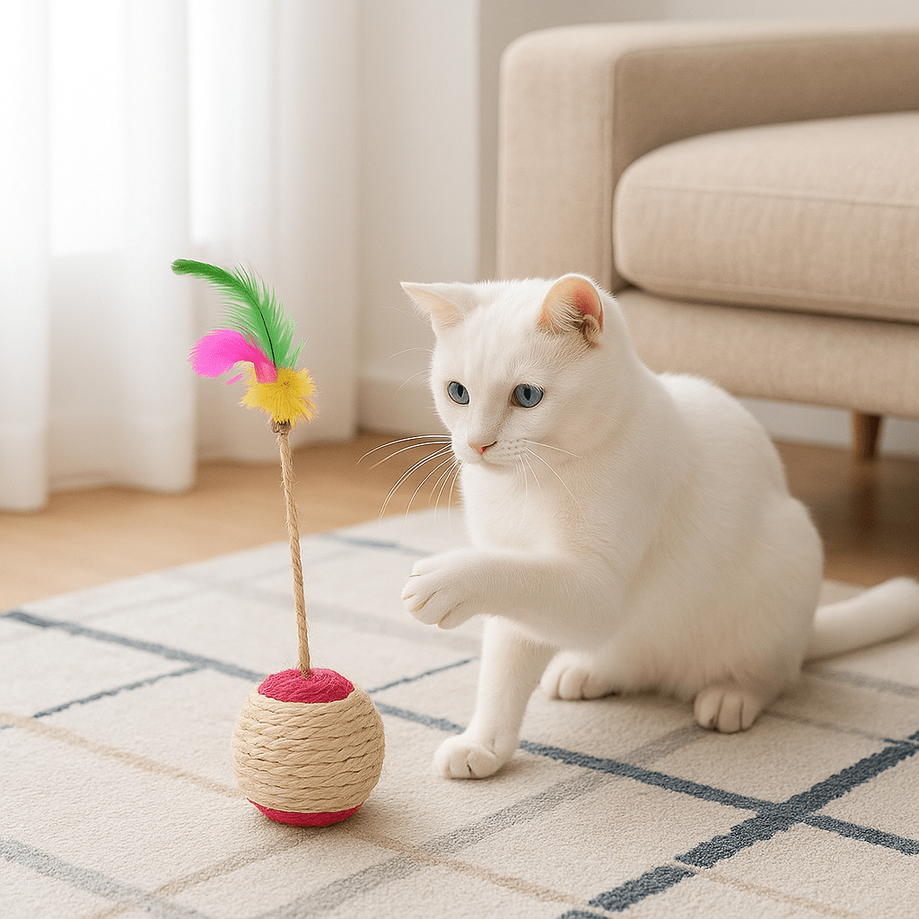 Balle chat | Interactive - Chatjouets