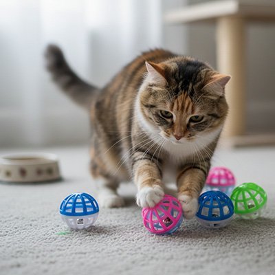 Balle pour chat | Interactive - Chatjouets