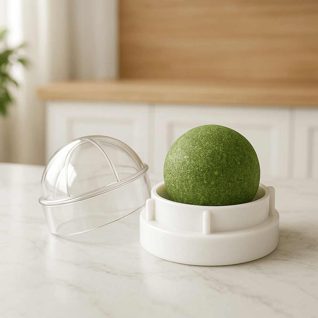 Chat Jouet - Balle d'herbe à chat | FixStim - Chatjouets