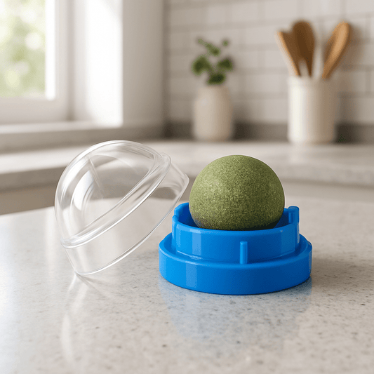 Chat Jouet - Balle d'herbe à chat | FixStim - Chatjouets