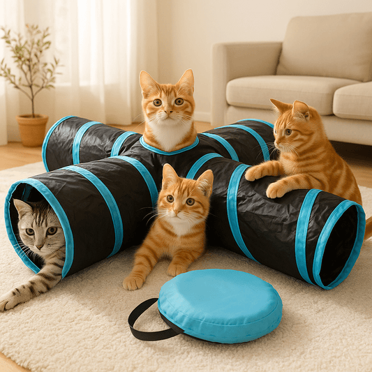 Chat Jouet - Tunnel pour chat - Chatjouets