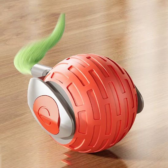 Jouet chat interactif | Balle Roulante - Chatjouets