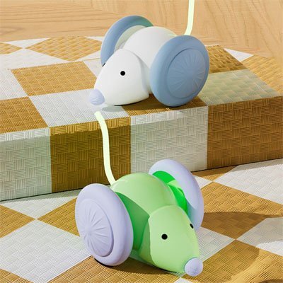 Jouet chat interactif | Souris Mécanique Réaliste - Chatjouets
