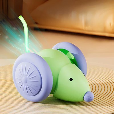 Jouet chat interactif | Souris Mécanique Réaliste - Chatjouets