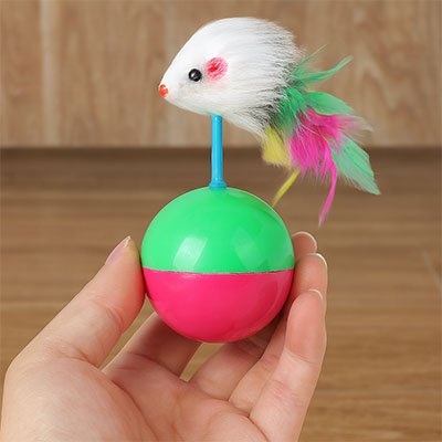 Jouet Culbuto Interactif Chat | FélinHunt - Chatjouets