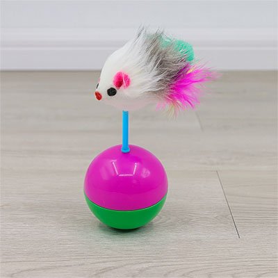 Jouet Culbuto Interactif Chat | FélinHunt - Chatjouets