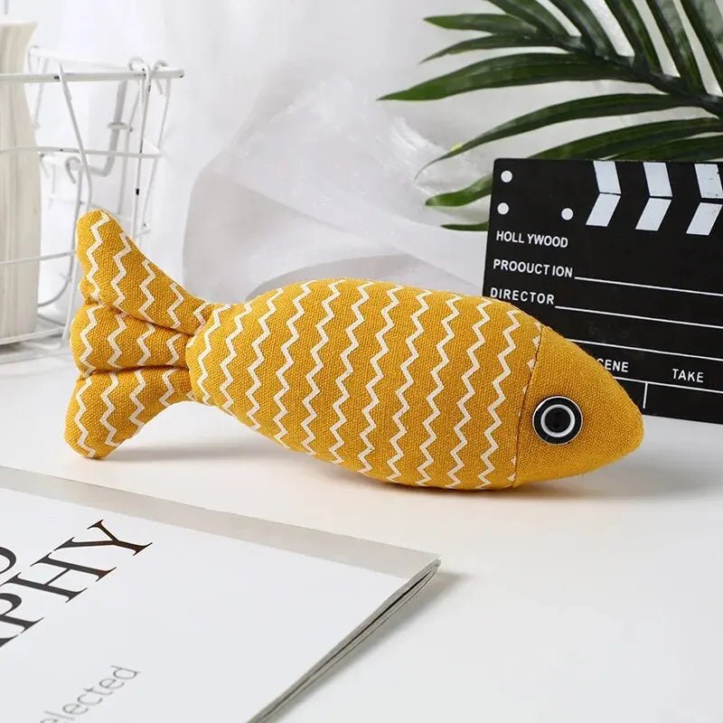 Jouet poisson pour chat - Chatjouets