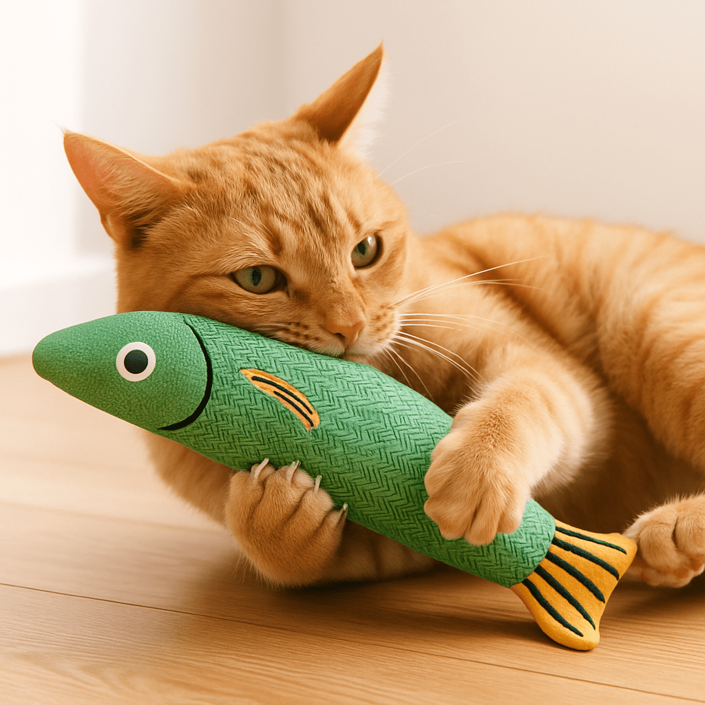 Jouet Poisson pour Chat | Instinct Félin - Chatjouets