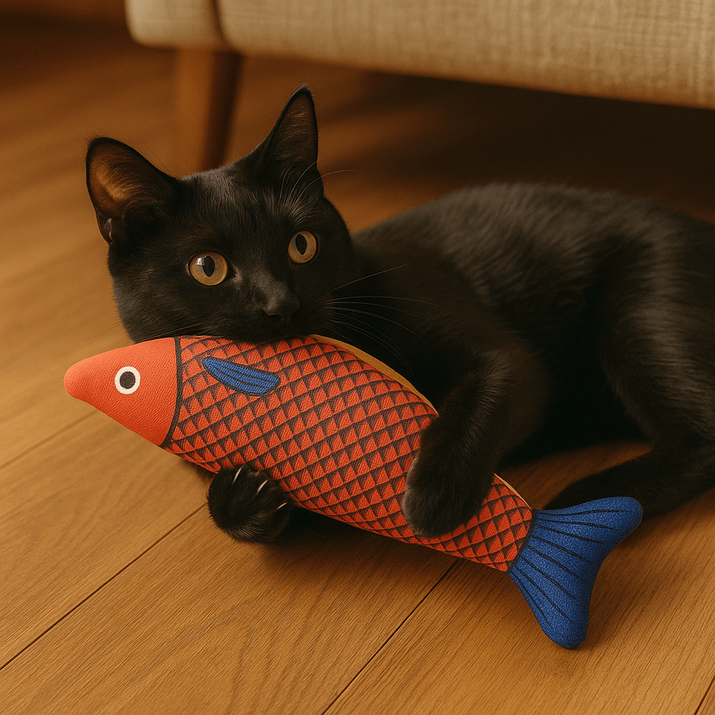 Jouet Poisson pour Chat | Instinct Félin - Chatjouets