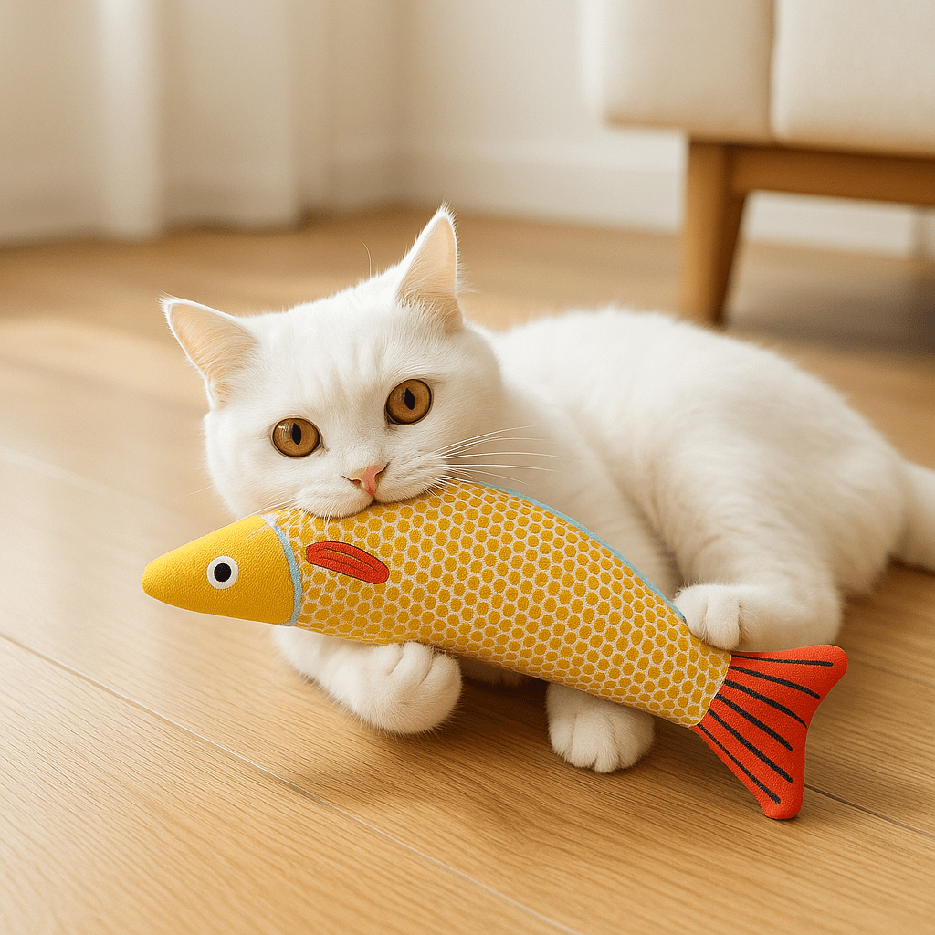 Jouet Poisson pour Chat | Instinct Félin - Chatjouets