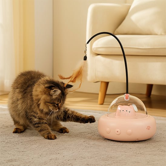 Jouet pour chat - Baguette à plume - Chatjouets