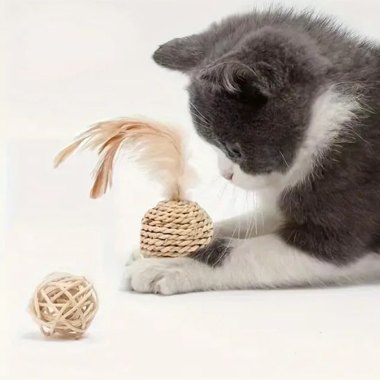 Jouet pour Chat - Balle en Sisal - Chatjouets