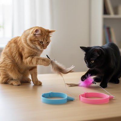 Jouet pour Chat | collier chat - Chatjouets