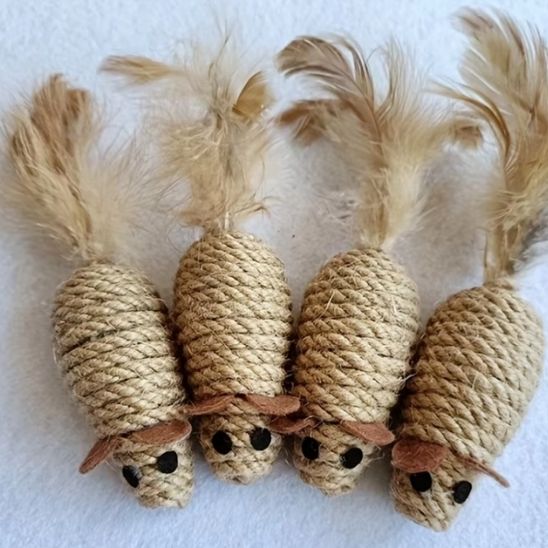 Jouet pour Chat - Souris en Sisal - Chatjouets