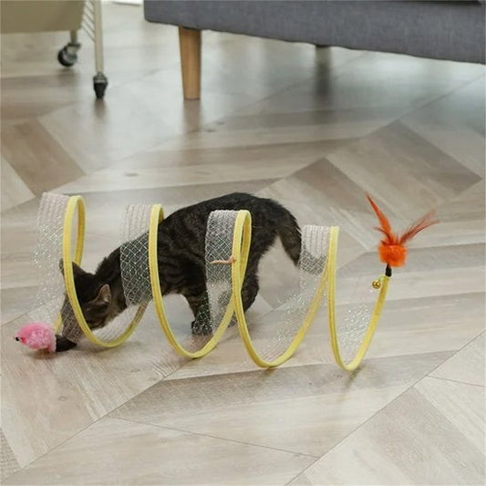 Jouet pour chat | Tunnel Spirale Interactif - Chatjouets