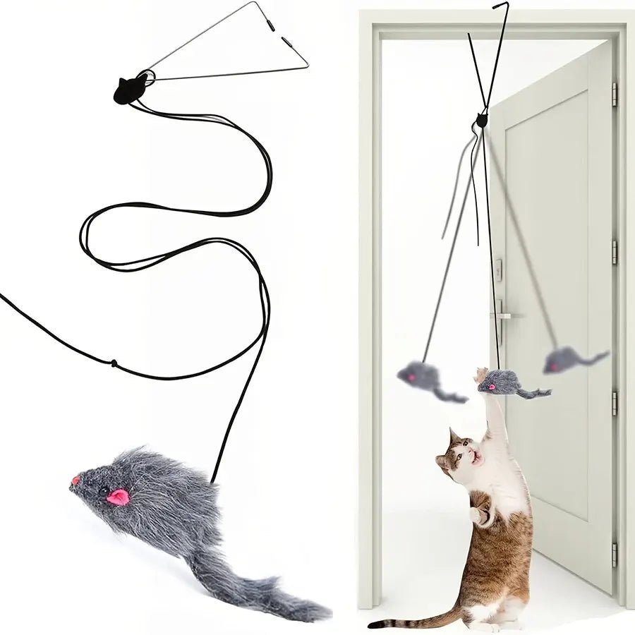 Jouet suspendu interactif pour chats - Chatjouets