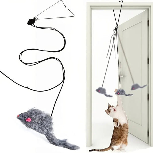 Jouet suspendu interactif pour chats - Chatjouets